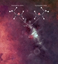 Trovate per la prima volta molecole chirali nello spazio interstellare