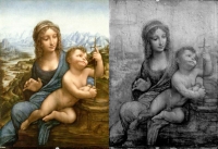 Leonardo Da Vinci, Madonna dei fusi (1501), Collezione privata, New York