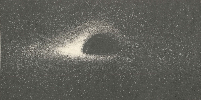 Luminet Simulation of a Black Hole Accretion Disk