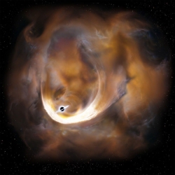 Trovato un nuovo tipo di buco nero al centro della galassia?